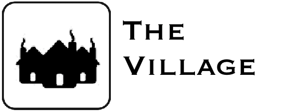 Village icon with text